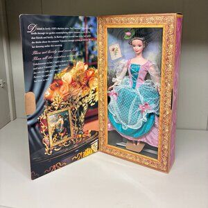 Hallmark Special Edition "Fair Valentine" Blue/Pink Dress Barbie By Mattel 1997